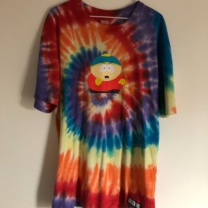 Huf South Park Eric Cartman Tie-Dye T-Shirt